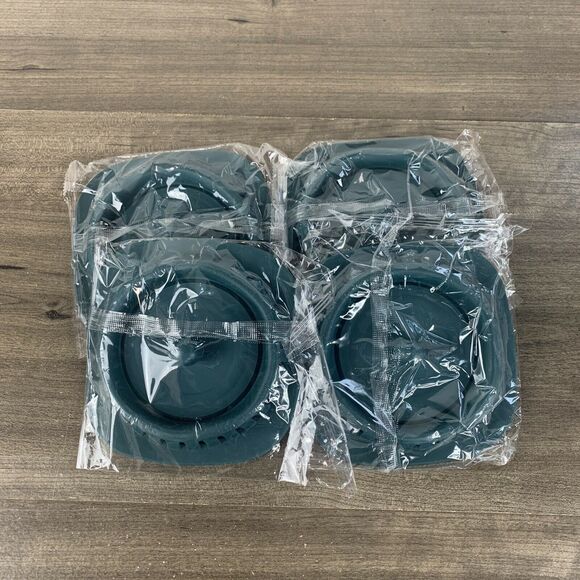 Drain Hair Catcher 4 Pack Shower Drain Cover for Bathtub Kitchen Sink Strainer - Picture 5 of 12